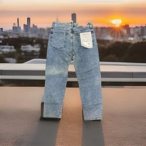 Vitaly Jeans Men's Size 30 Short Designer Stretch Denim Acid Washed